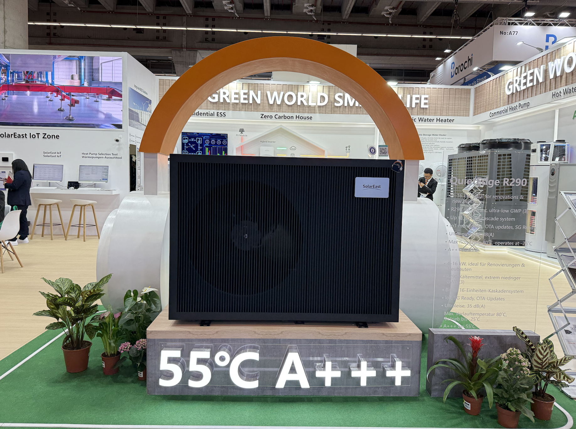 Pompa di calore di riscaldamento spaziale da 10 kW