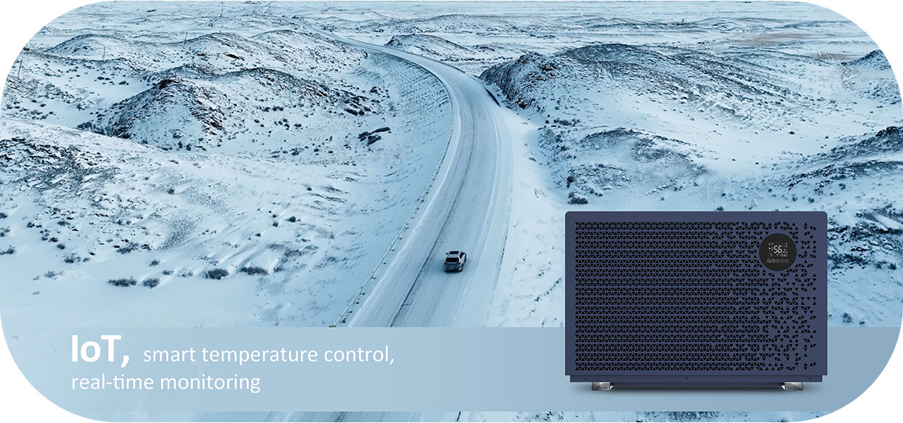 Funzione IoT della pompa di calore della piscina